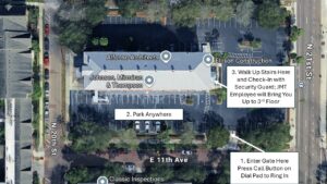 JMT parking map